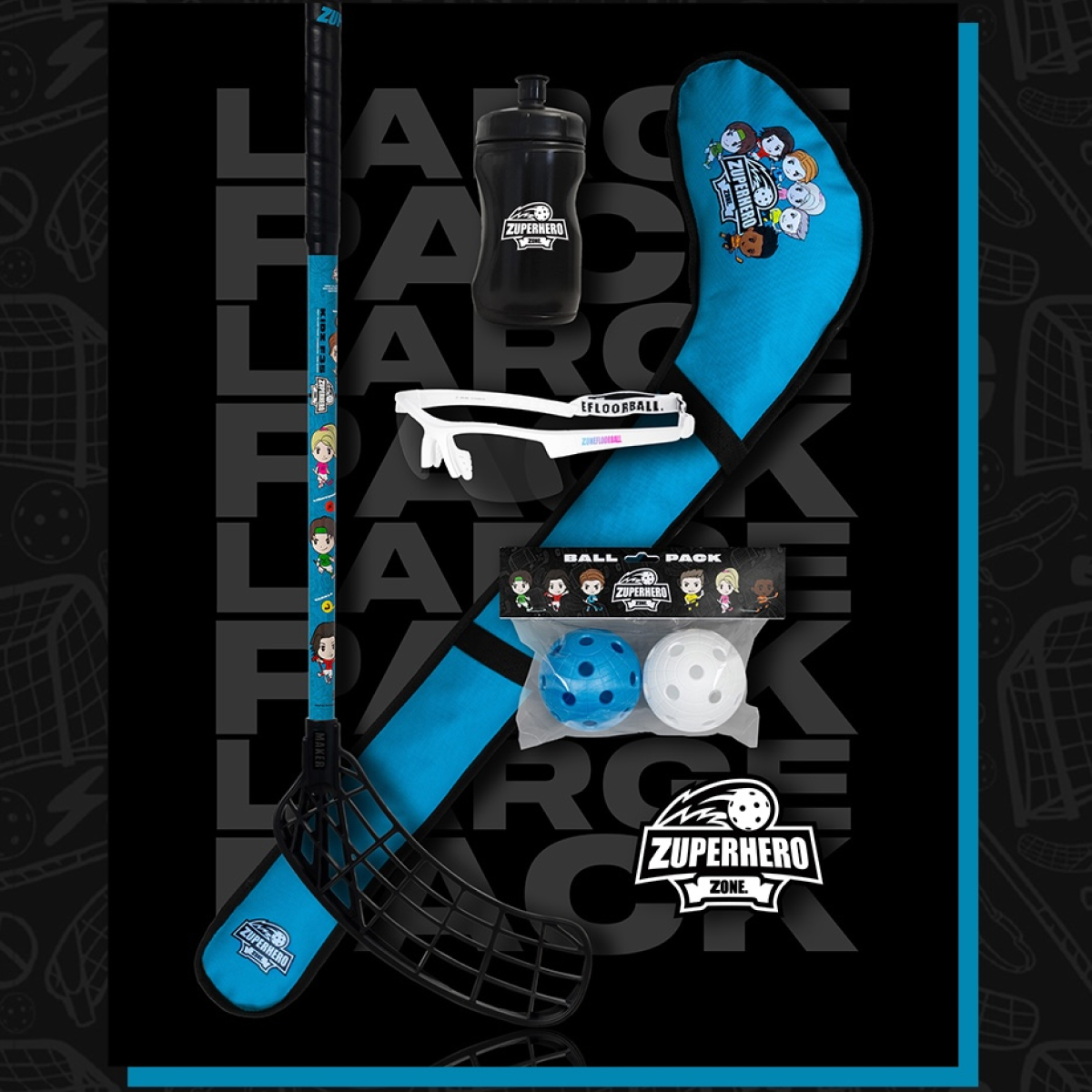 Dětské florbalky Unihoc a Zone